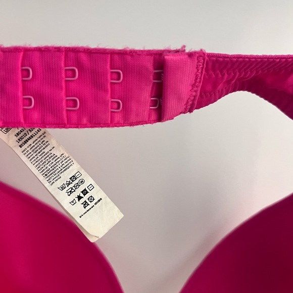 Vibrant Pink Pushup Women's Bra Size 36 B - Picture 6 of 6